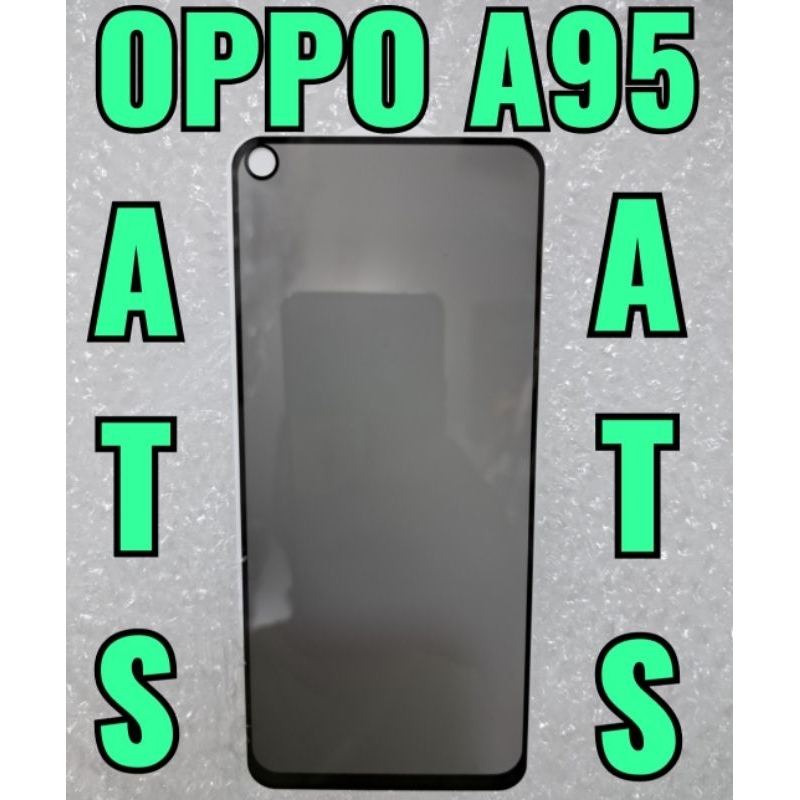 Tg Spy Temper Kaca Tempered Glass Oppo A95 Oppo A74 Tempered Glass Physical Rein Forcement Technology No Broken Edge Tempered Glass Screen Protector Glass Privacy Anti-Spy Oppo A95 Oppo A74 / Oppo A95 / Oppo A74