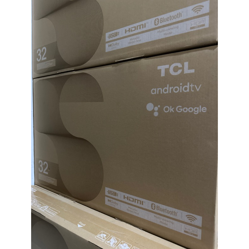 TV LED TCL 32 Inch 32A9 Smart TV  Android 11 HD Dolby Audio  Google Play Netflix Youtube Wifi Bluetooth HDMI USB GARANSI RESMI