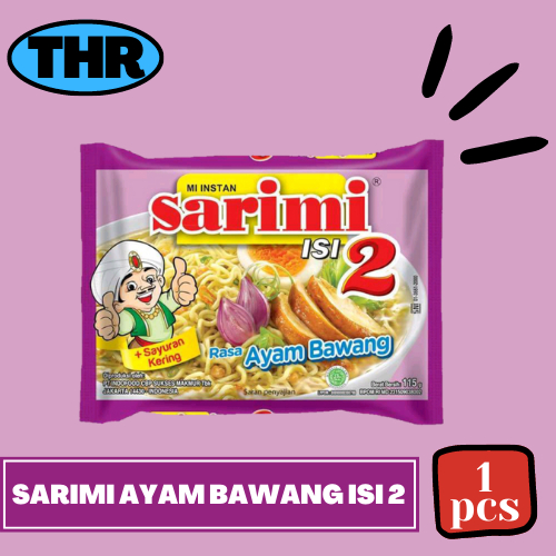 

Sarimi Ayam Bawang isi 2 1pcs