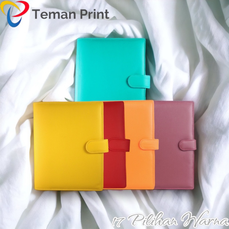 

Teman Print Promo Binder Polos V2 Bahan Kulit Sintetis Premium A6 6 Ring & A5 20 Ring