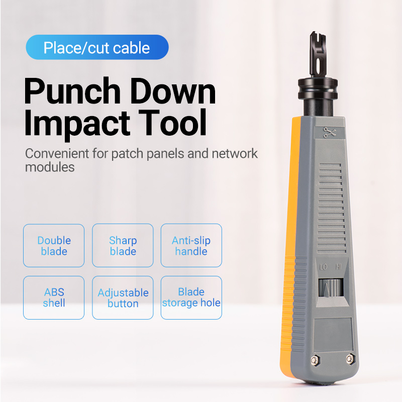 Vention Punch Down Impact Tool Modular Jack RJ45 Network Panel KEC