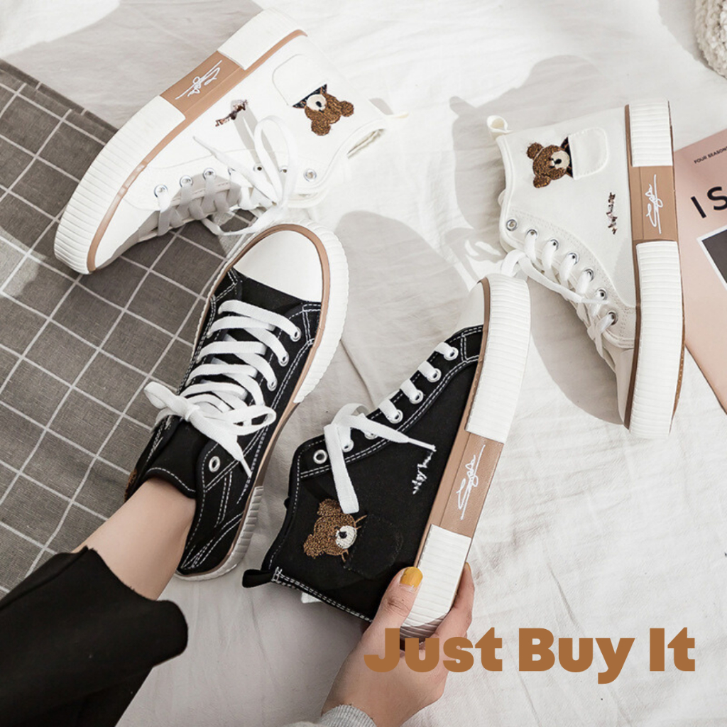 JBI-0255 [ Bisa COD ] Sepatu Sneakers Kanvas Wanita - Sneakers Import - Sepatu Wanita Casual - Sneaker Fashion Terbaru-Sepatu Canvas Wanita Import sytel Korea High Quality