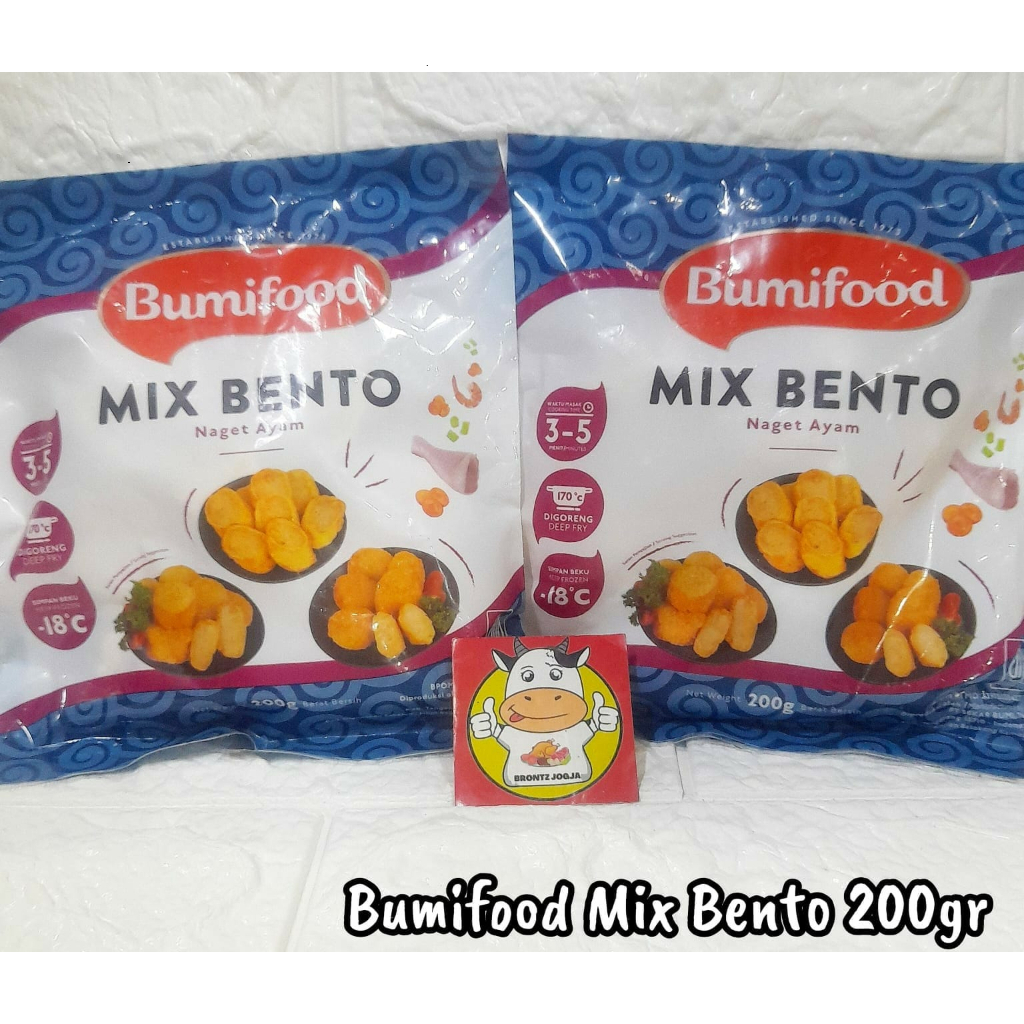 

FROZEN FOOD BUMIFOOD MIX BENTO 200GRAM - DISASS JOGJA