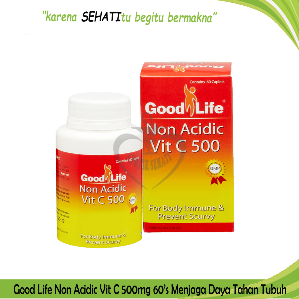 Good Life Vitamin C 500mg Kapsul 1000mg Memelihara Daya Tahan Tubuh