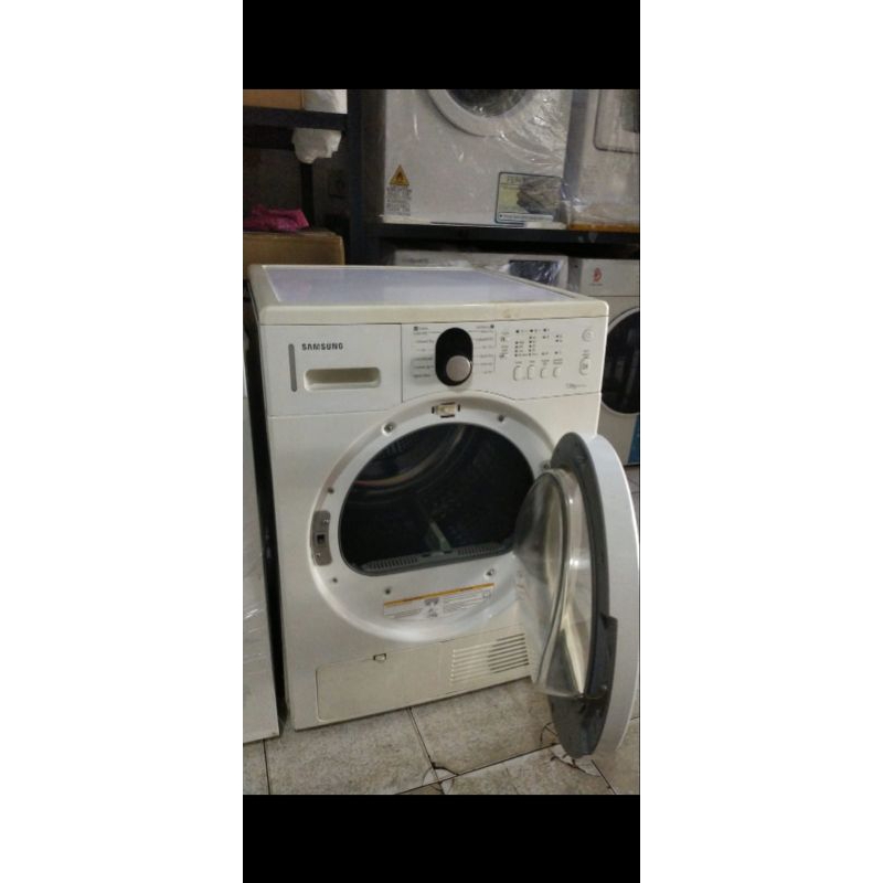 Mesin Pengering pakaian seken I Dryer gas merek samsung