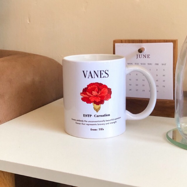 Mug Custom Nama Karakter MBTI