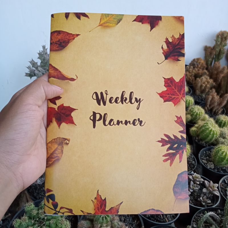 

Buku weekly Planner