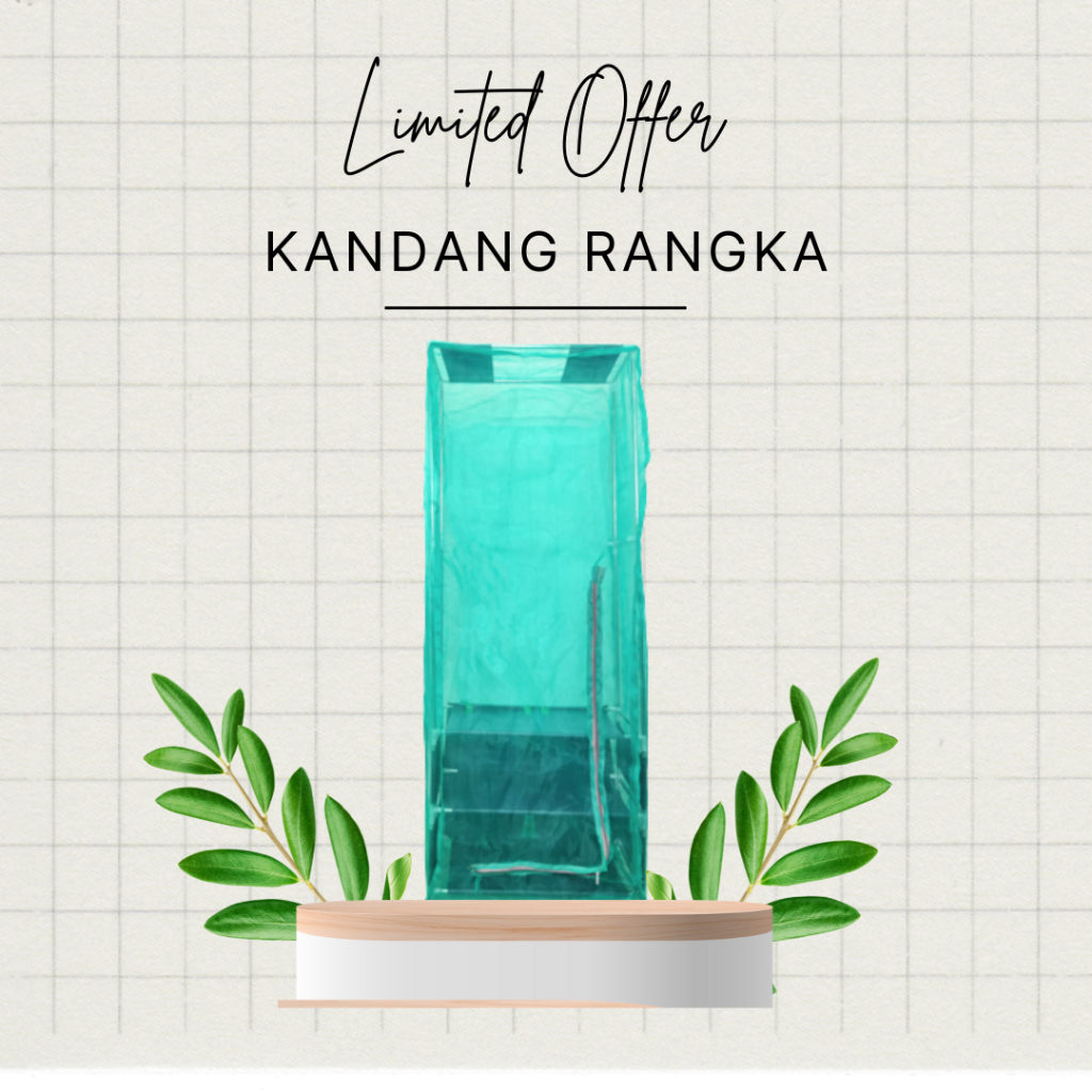 Kandang BSF Rangka Magobox Budidaya Lalat Black Soldier Fly Free Eggies