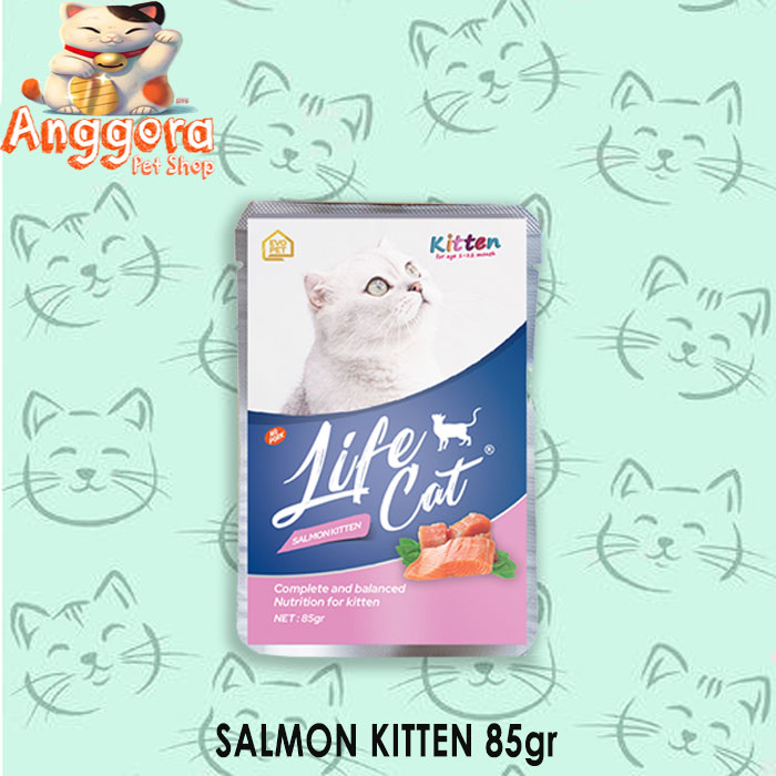 Makanan Kucing basah murah Life Cat pouch 85gr All Varian