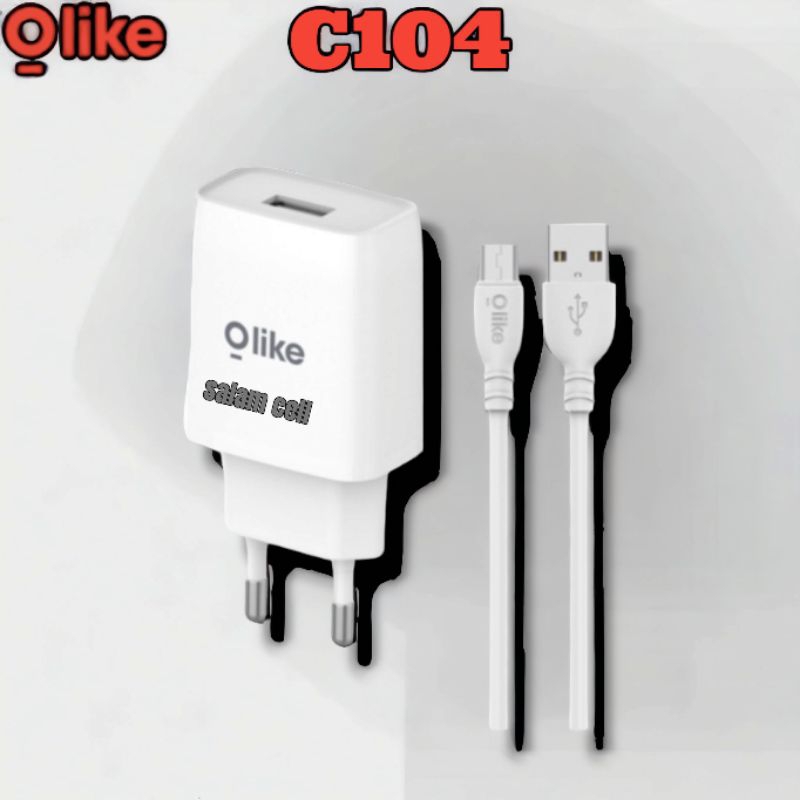 Charger Hp OLIKE C104 Cocok Untuk Semua merk Hp Original Garansi Resmi