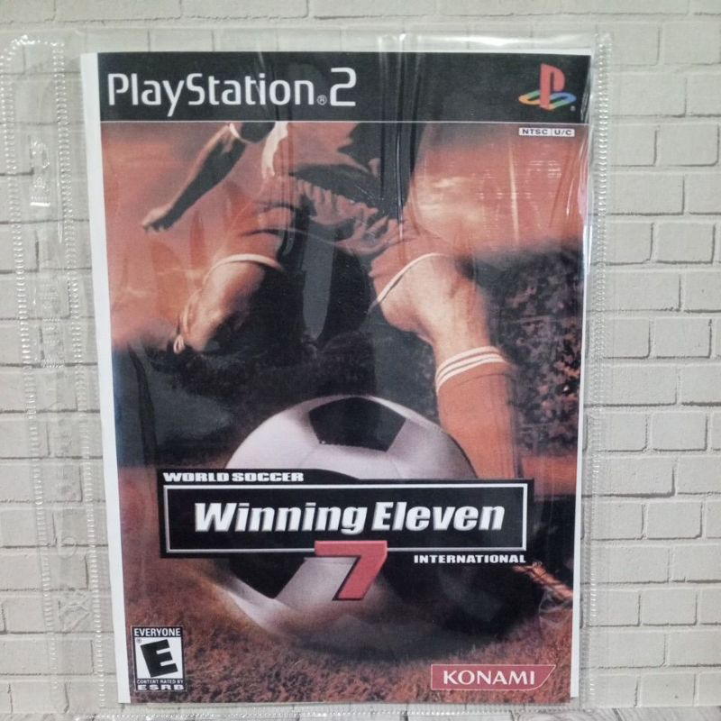 CD DVD KASET ORIGINAL PS2 Winning Eleven 7 International Usa Bahasa Inggris