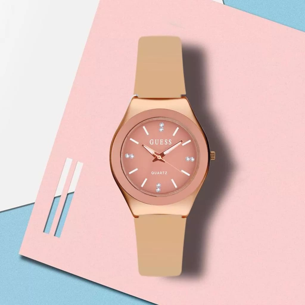 JAM TANGAN WANITA TERBARU 2022 STRAP RUBBER GUS-6711