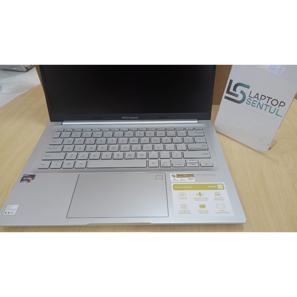 Laptop Asus Vivobook 14x M1403QA AMD Ryzen 5 5600H RAM 16GB SSD 512GB 14 WUXGA IPS RADEON Graphics Windows 11 OHS Original