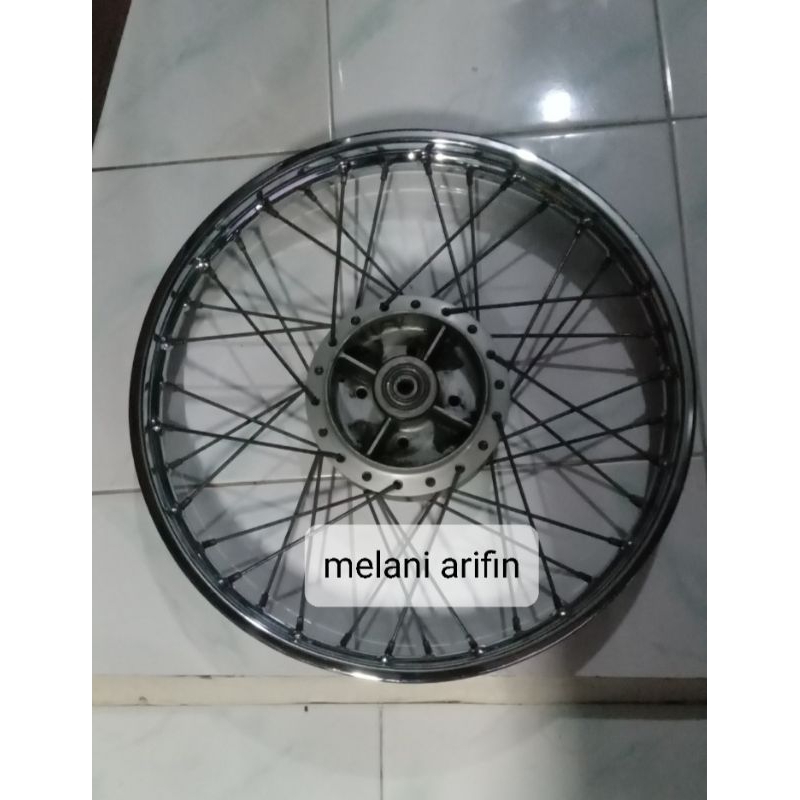 Velg/pelek jari-jari set tromol belakang yamaha jupiter lama/vega r lama/fiz r/crypton original