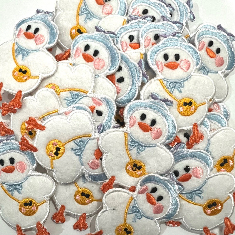 Patch Bordir Iron Bebek &amp; Friends, Cute Duck Patches