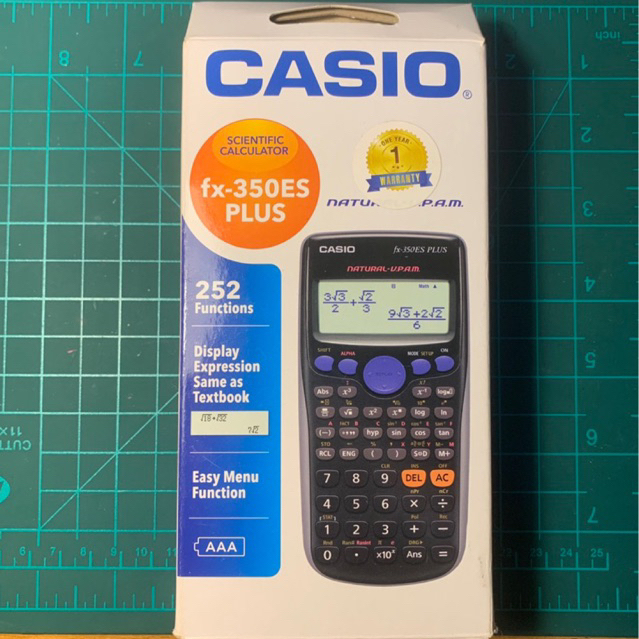 

Calculator Casio FX-350ES PLUS