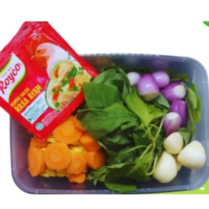 

Paket sayur bayam bening