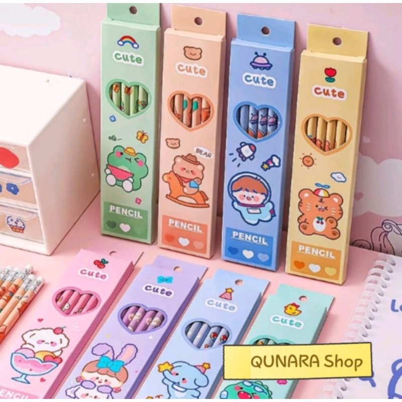 

Pensil + Penghapus / Pensil Tulis Motif / Pensil Kayu Motif