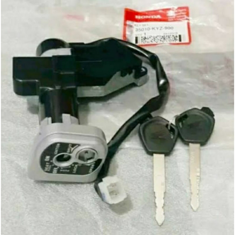 35010 KYZ 900 KUNCI KONTAK/KEY SET SUPRA X 125 HELM IN KARBU ORI AHM