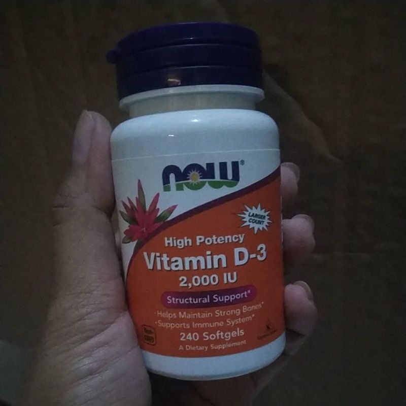 VIT NOW D3 2000IU 240softgels