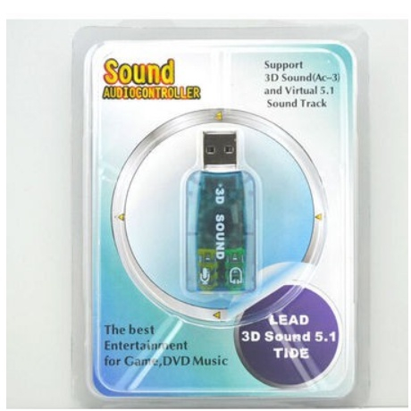 Usb Soundcard 5.1 murah 3D Channel / Sound Card USB murah Mini 5.1 Channel