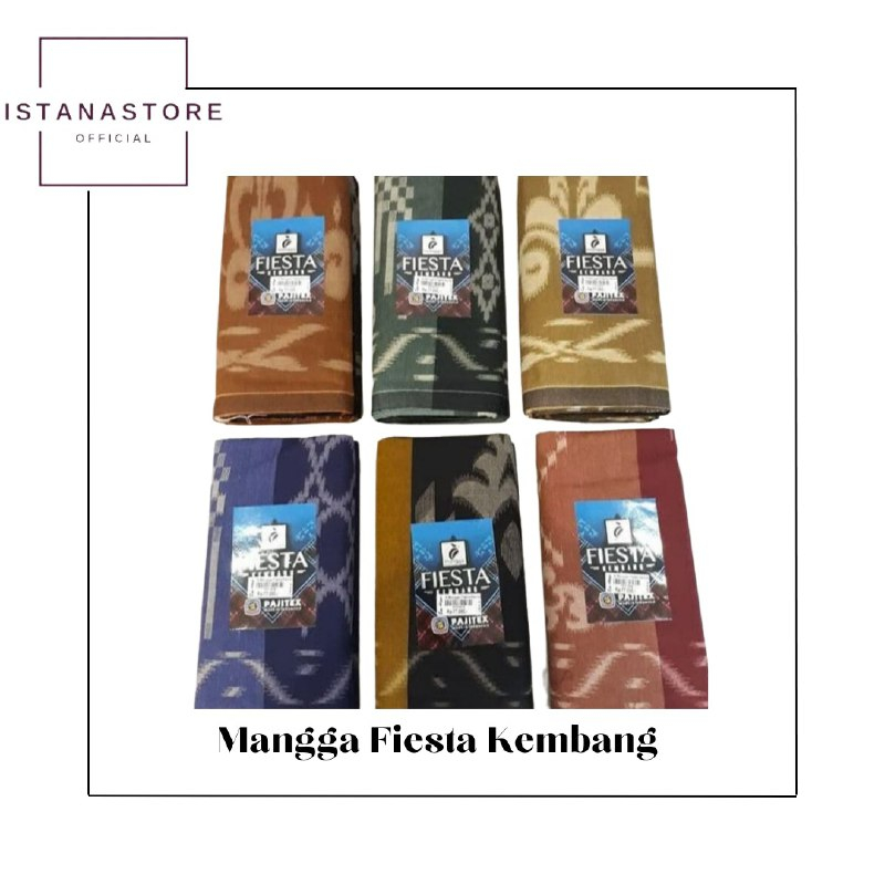 grosir sarung Sarung Mangga Fiesta Kembang [10 pcs] sarung mangga kembang sarung mangga kembang gold