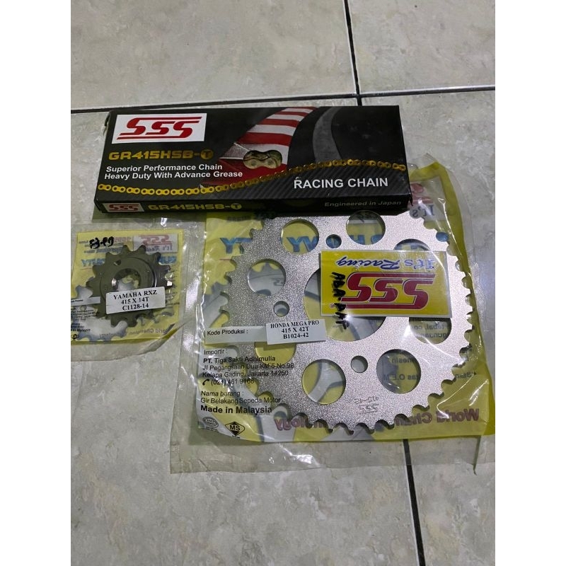 Ger Sss Verza Megapro Cb150r Rantai Sss Hsbt