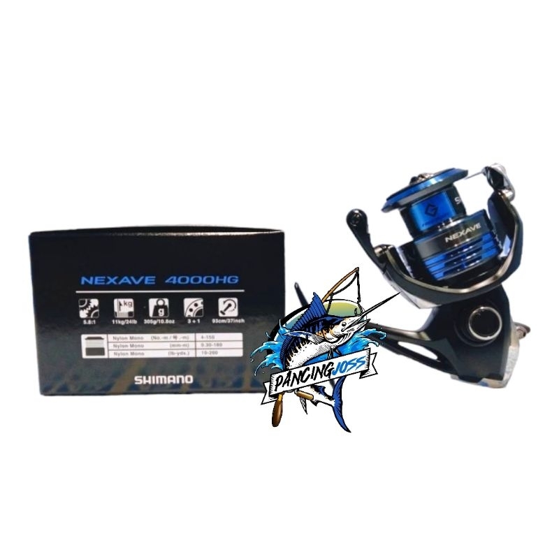 REEL SPINNING SHIMANO NEXAVE 4000HG FI 2021