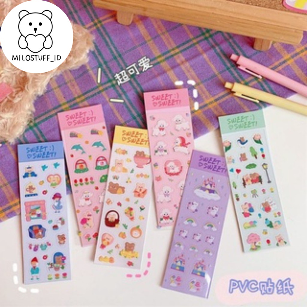 

[MILOSTUFF_ID] Sticker PVC Lucu Motif Binatang Untuk Dekorasi--MS0143