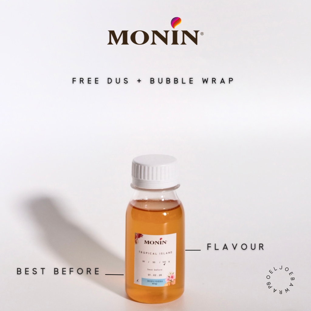 Monin Tropical Island Syrup Repack [30, 50, 100] g