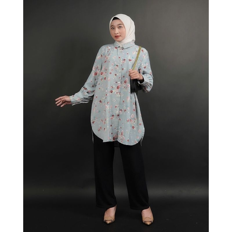 Tunik Linen Import Premium