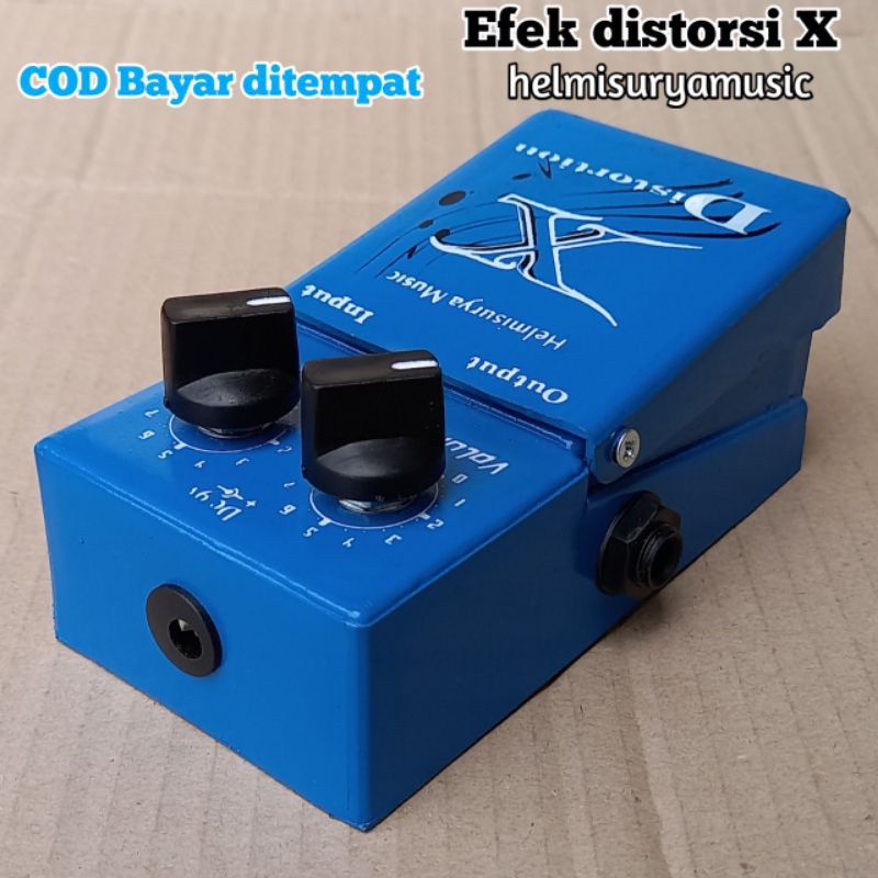 Efek gitar - Efek distorsi X plus Adaptor