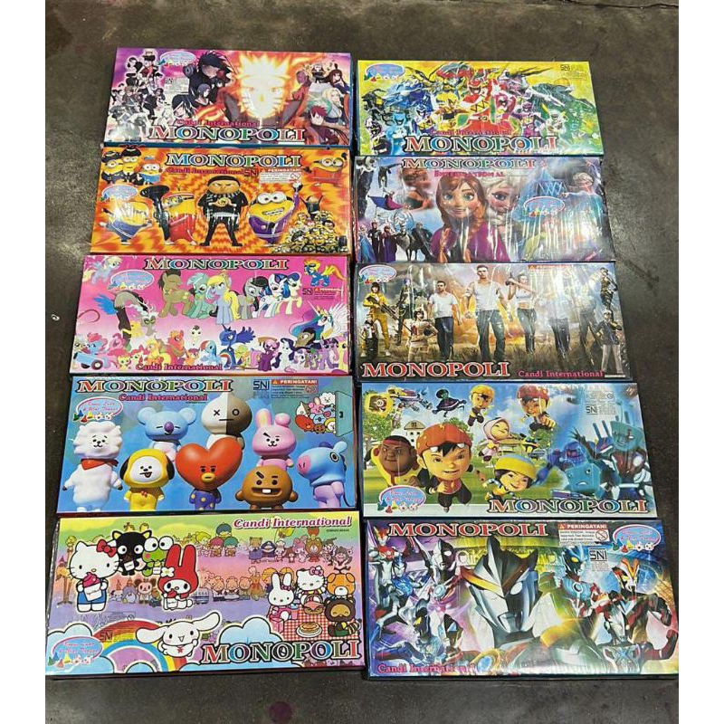 MAINAN ANAK MONOPOLI UKURAN BESAR/MAINAN ANAK MONOPOLI
