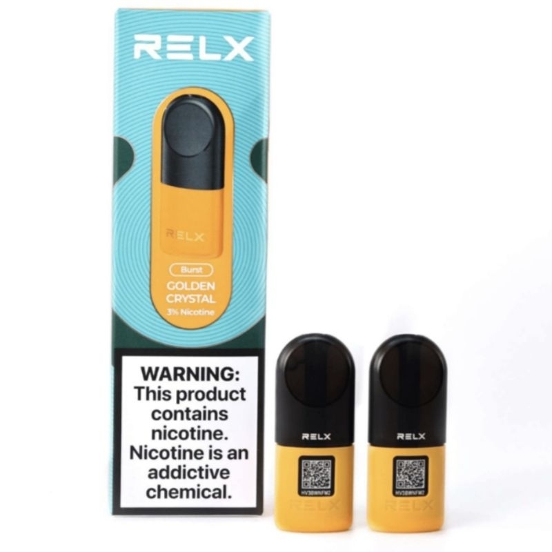 Relx Infinity Essential 1 pack 2 pods Golden Crystal