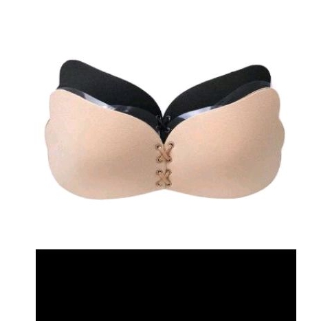 Bra Pad Wings Angel Tempel 6674 Tambahan Pads Foam Dan Silicone Busa Bh Tempel Party Backless Super Nyaman