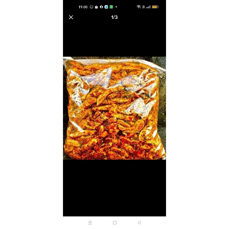 

Pesanan 20 kg Basreng pedas jeruk