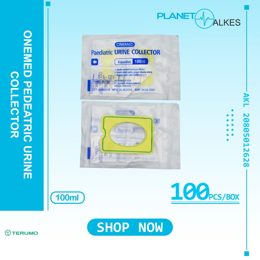ONEMED Pediatric Urine Collector 100mL / Urine Bag Bayi