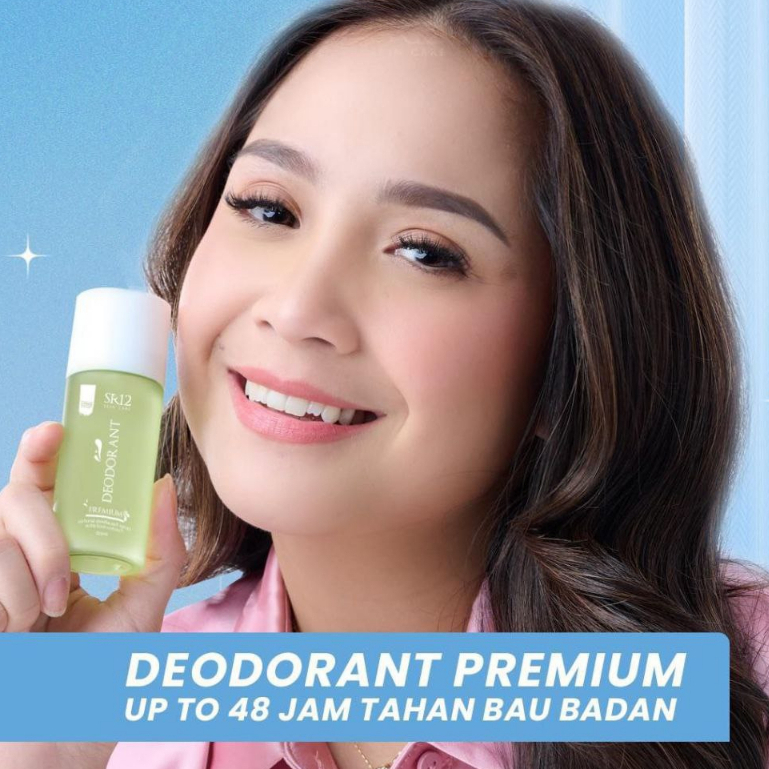 Deodorant SR12 Deodoran Premium 60ml Nagita Slavina Bebas Keringat Ketiak Basah