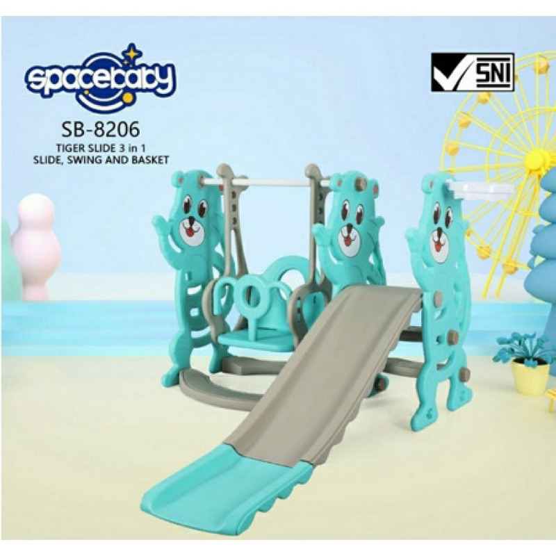 Perosotan Anak Exotic Sb8202  SB 8202 SB8206 WS6-30M swing Slide (Ayunan + Perusutan)