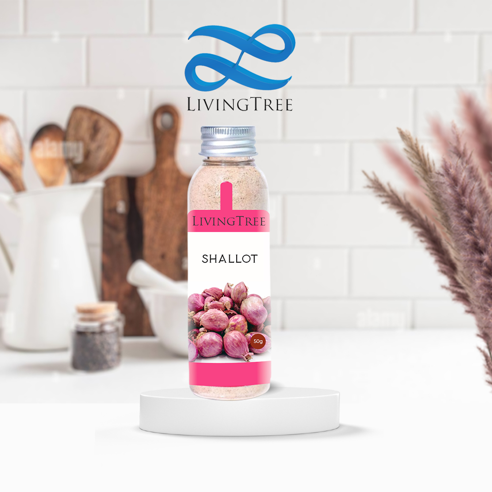 

bubuk Bawang Merah 50gr Shallot Powder 100% bawang Merah Organik LivingTree