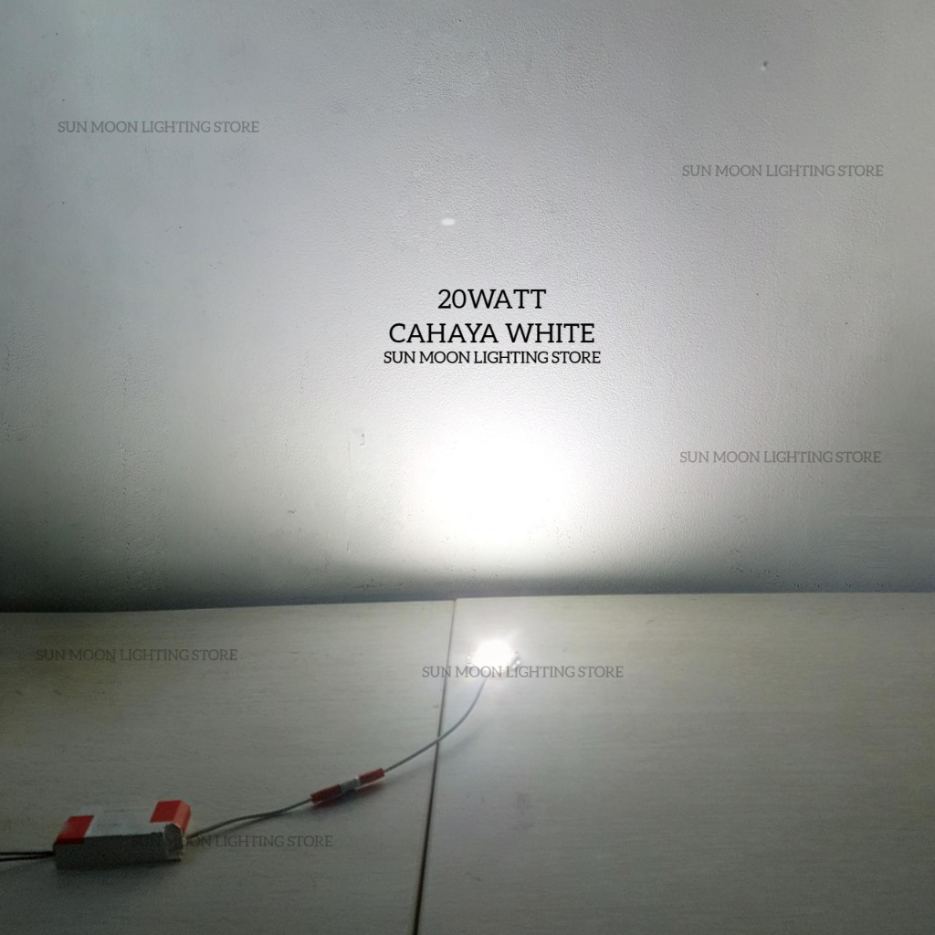 Lampu mata led chip cob 20watt trafo driver 18-24w 54-84VDC 280mA