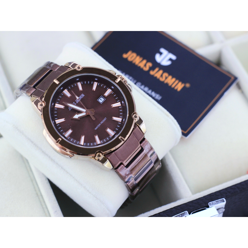 Jam Tangan Fashion Pria Jonas Jasmine Tanggal Aktif