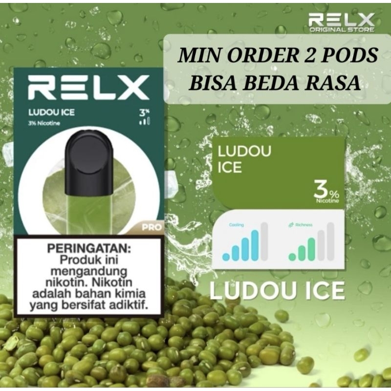 relx infinity essential pod pro 1 pack Ludou