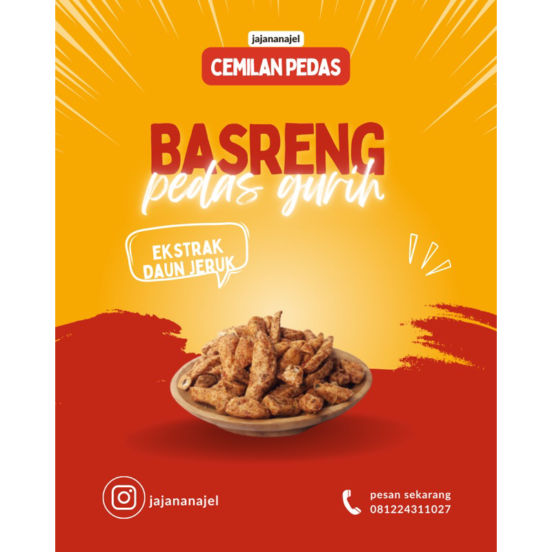 

BASRENG PEDAS DAUN JERUK