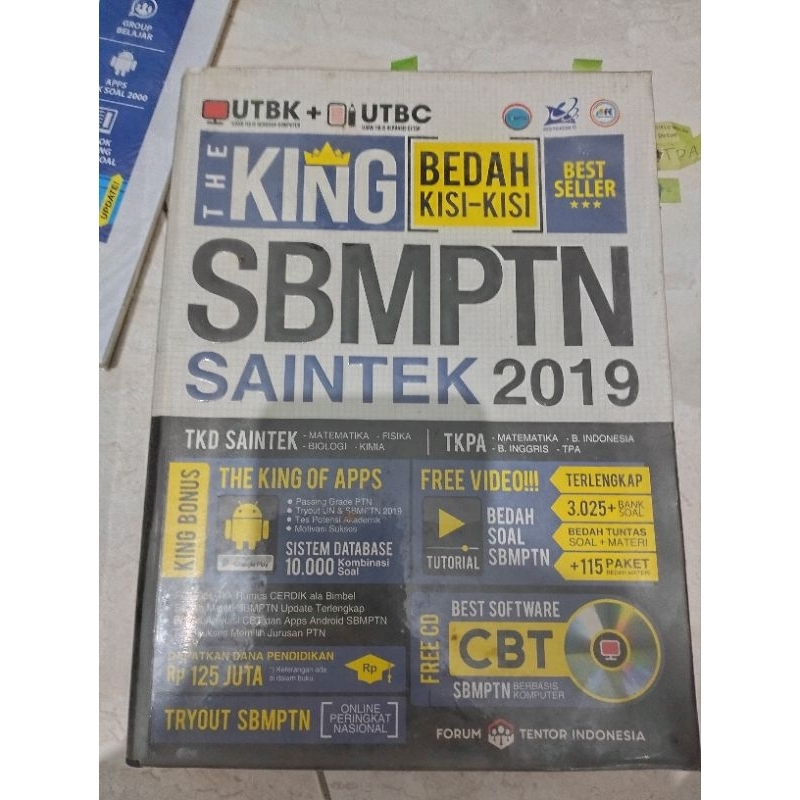 The King SBMPTN SAINTEK 2019 Preloved