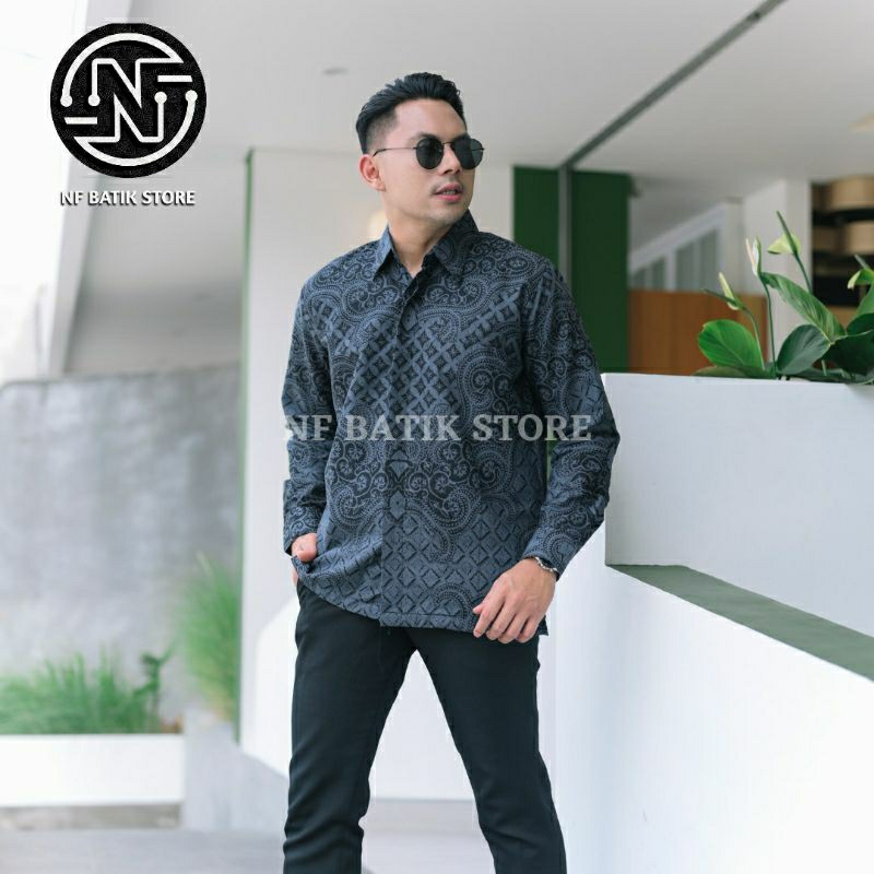 Kurama Kemeja batik solo / Full furing / Kemeja batik pria / Batik kondangan / Batik sragenan / Bati