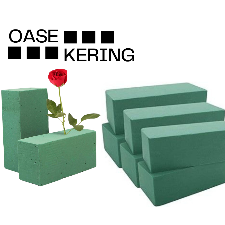 OASIS KERING - FLORAL FOAM BUSA GABUS KERING - OASIS HIJAU