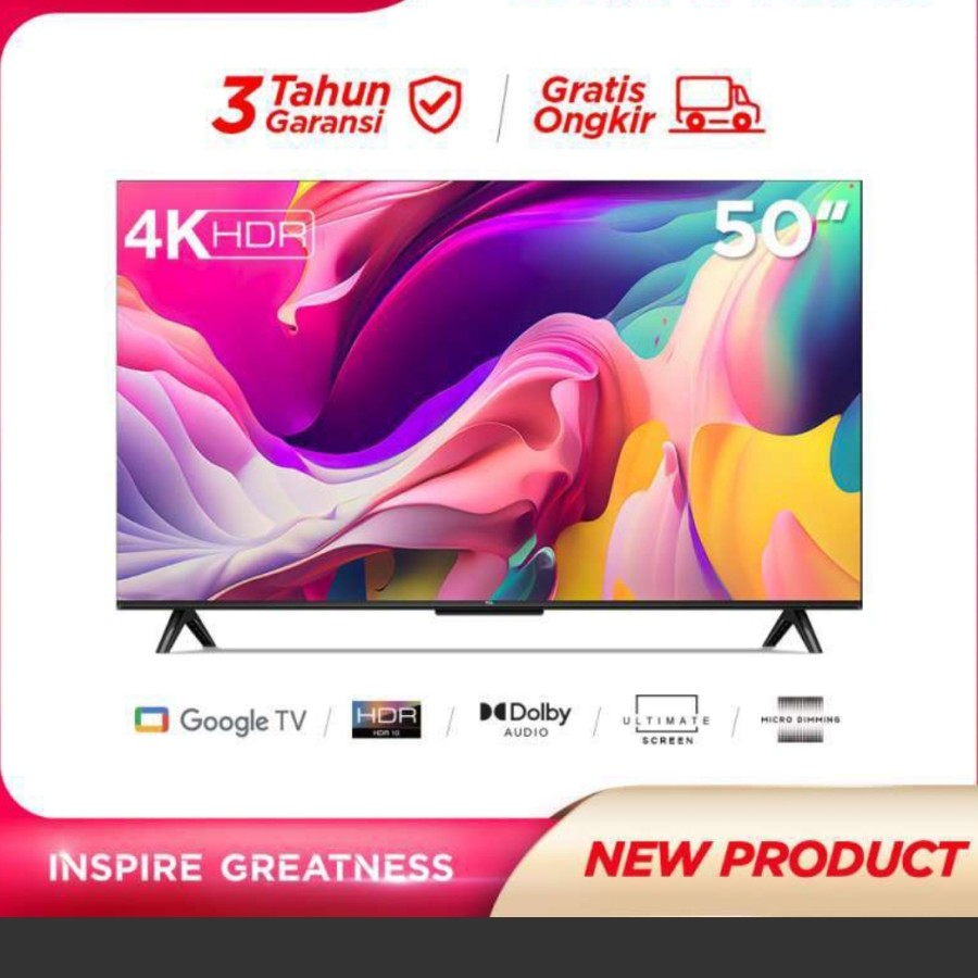 TCL 50a28 50 inch google Tv android smart 4K UHD HDR10