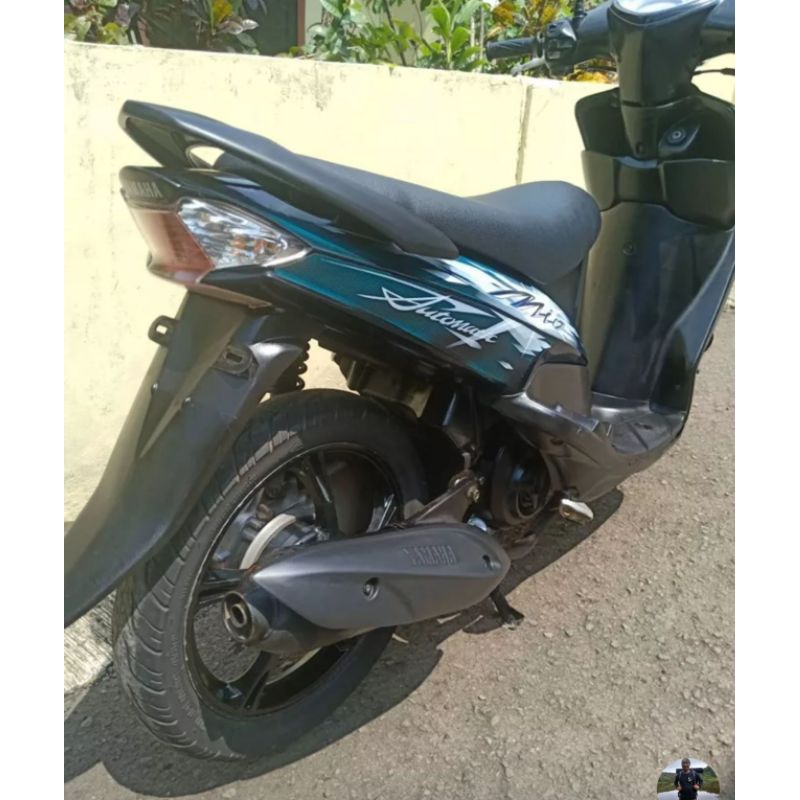 ￼cover knalpot mio sporty / tutup cover tameng knalpot mio sporty CKD