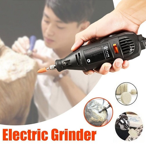 Electric Mesin Bor Listrik Mini Grinder Gerinda Mini Drill Poles Wool Polishing Poles Adjustable